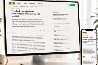Uz zajtra Pravda sk v novej podobe Prehladnejsia dostupnejsia stale kvalitna
