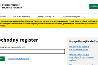Novy obchodny register mal pomoct podnikatelom zatial odhalil len ich osobne udaje Odbornici vysvetluju co sa zmeni