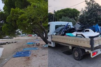 Uteraky aj lezadla budu v noci pozbierane a odvezene Chorvatsko zakrocilo proti rannemu obsadzovaniu miesta na plazi